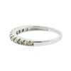 Image 2 : 10KT White Gold 0.40 ctw Diamond Ring