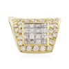 Image 1 : 18KT Yellow Gold 2.03 ctw Diamond Ring