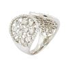 Image 3 : 14KT White Gold 3.81 ctw Diamond Ring