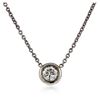 Image 1 : 14KT White Gold 0.36 ctw Diamond Necklace