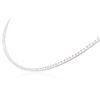 Image 3 : 18KT White Gold 3.54 ctw Diamond Necklace