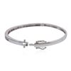 Image 3 : 14KT White Gold 1.00 ctw Diamond Bangle Bracelet