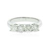 Image 1 : 14KT White Gold 1.20 ctw Diamond Ring