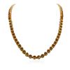 Image 2 : 14KT Yellow Gold 30.50 ctw Citrine and Diamond Necklace