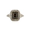 Image 1 : 14KT White Gold 1.36 ctw Diamond Ring