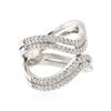 Image 2 : 14KT White Gold 0.71 ctw Diamond Ring