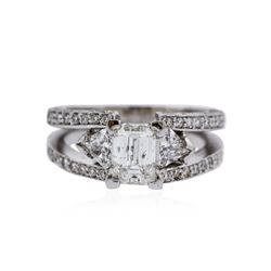 18KT White Gold 2.73 ctw Diamond Ring