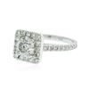 Image 2 : 14KT White Gold 1.97 ctw Brilliant Cut Diamond Ring