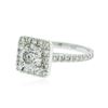 Image 2 : 14KT White Gold 1.97 ctw Brilliant Cut Diamond Ring