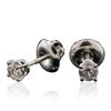 Image 2 : 14KT White Gold 0.36 ctw Diamond Stud Earrings