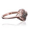 Image 2 : 14KT Rose Gold 0.25 ctw Diamond Ring