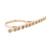 Image 2 : 14KT Rose Gold 0.13 ctw Diamond Ring