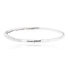 Image 2 : 18KT White Gold 1.06 ctw Diamond Bangle Bracelet