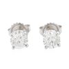 Image 1 : 14KT White Gold 1.19 ctw Diamond Stud Earrings