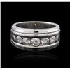 Image 1 : 14KT White Gold 1.26 ctw Diamond Ring