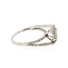 Image 3 : 14KT White Gold 0.53 ctw Diamond Ring