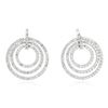 Image 1 : 14KT White Gold 5.43 ctw Diamond Earrings