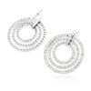 Image 2 : 14KT White Gold 5.43 ctw Diamond Earrings