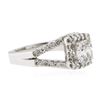 Image 2 : 14KT White Gold 1.70 ctw Diamond  Ring