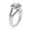 Image 3 : 14KT White Gold 1.70 ctw Diamond  Ring