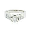 Image 1 : 14KT White Gold 1.95 ctw Diamond Ring