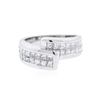 Image 1 : 18KT White Gold 1.50 ctw Diamond Ring