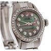 Image 2 : Ladies Rolex Stainless Steel Diamond Oyster Perpetual Wristwatch