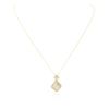Image 1 : 14KT and 18KT Yellow Gold 1.02 ctw Diamond Pendant With Chain