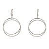 Image 1 : 14KT White Gold 1.52 ctw Diamond Earrings