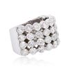 Image 2 : 14KT White Gold 3.16 ctw Diamond Ring