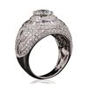 Image 3 : 18KT White Gold 2.97 ctw Diamond Ring