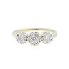 Image 1 : 14KT Yellow Gold 0.50 ctw Diamond Ring