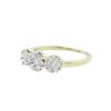 Image 2 : 14KT Yellow Gold 0.50 ctw Diamond Ring