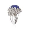 Image 3 : 18KT White Gold 8.35 ctw Tanzanite and Diamond Ring