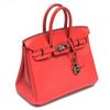 Image 1 : Authentic Vintage Hermes 25cm Birkin Bag in Red Epsom Leather from the Candy Col