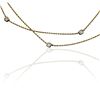 Image 2 : 14KT Yellow Gold 0.30 ctw Diamond Necklace