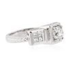 Image 2 : Platinum  1.96 ctw Diamond  Ring