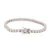 Image 2 : 14KT White Gold 6.75 ctw Diamond Tennis Bracelet