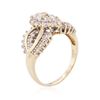 Image 3 : 14KT Yellow Gold 0.25 ctw Diamond Ring