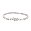 Image 2 : 14KT White Gold 5.52 ctw Diamond Tennis Bracelet