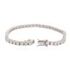 Image 3 : 14KT White Gold 5.52 ctw Diamond Tennis Bracelet
