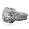 Image 2 : 14KT White Gold 5.79 ctw Diamond Ring