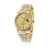 Image 1 : Gents Rolex 14KT Yellow Gold 4.00 ctw Diamond Date Wristwatch