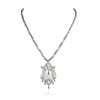 Image 1 : 14KT White Gold 2.13 ctw Diamond Necklace