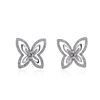 Image 1 : 14KT White Gold 1.26 ctw Diamond Earrings