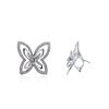 Image 2 : 14KT White Gold 1.26 ctw Diamond Earrings