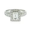 Image 1 : 18KT White Gold 1.27 ctw Diamond Ring