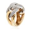 Image 3 : 18KT Two-Tone Gold 1.25 ctw Diamond Ring