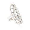 Image 2 : 14KT White Gold 1.49 ctw Diamond Ring