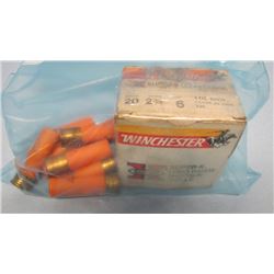 LOT 34 RNDS 20 GA AMMO